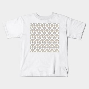 Mid Century Modern Hexagons Kids T-Shirt